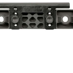 Midwest Industries MIALPHAFBSF Alpha Fixed Beam Black Synthetic Side Folding Stock with Adjustable Cheekrest, Compatible w/ 1913 Picatinny Rail Adapter