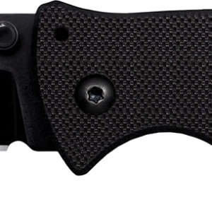 Cold Steel CSFLC3SP10A Verdict  3" Folding Spear Point Plain Black Matte AUS-10A SS Blade/Black G10 Handle Includes Belt Clip
