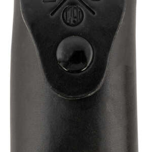 1791 Gunleather HDESSLSBLKA EDC Heavy Duty Easy Slide OWB Black Leather Belt Slide Ambidextrous