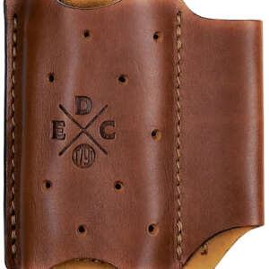 1791 Gunleather ACDUOCHNA EDC Action Clip Duo OWB Chestnut Leather Belt Clip Ambidextrous