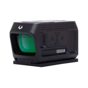 Viridian 9810051 RFX45  Black 1 x 24 mm x 15.5 mm 5 MOA Green Dot ACRO/Glock MOS
