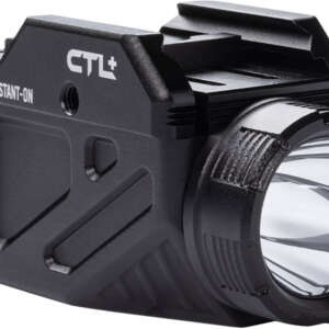 Viridian 9300026 CTL+ with SAFECharge C Series Black 200/400/1,100 Lumens White LED Glock/Sig Sauer/Smith & Wesson