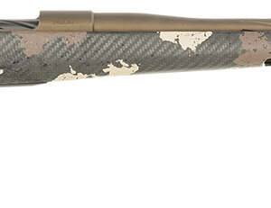 Fierce Firearms FRG7PRC24MM Twisted Rage  Full Size 7mm Rem 3+1 24" Midnight Bronze Cerakote Fluted Threaded Barrel & Receiver, Trophy Camo C3 Carbon Rage w/Pic Rail Carbon Fiber Stock
