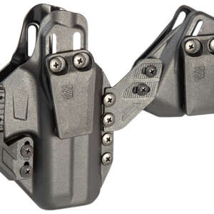 Blackhawk  Stache Premium Holster Kit IWB Black Polymer Belt Clip Fits Colt 1911 Ambidextrous