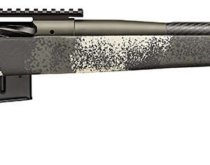 Springfield Armory BAW9247CFGA Model 2020 Waypoint 7mm Rem 3+1 24" Mil-Spec Green Cerakote Carbon Fiber Steel Barrel & Picatinny Rail Stainless Steel Receiver, Evergreen Camo Fixed Carbon Fiber Stock