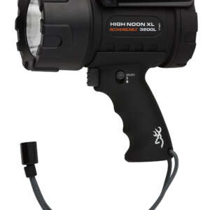 Browning 3717787 High Noon XL Black 100-3200 Lumens White LED Polymer