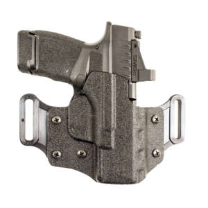 DeSantis Gunhide 195KA0XZ0 Veiled Partner  OWB Black Kydex Belt Slide Fits Springfield Echelon Right Hand