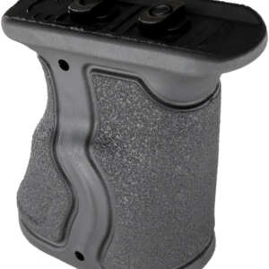 FAB Defense FXGRADMB Gradus Ergonomic Forward Grip Angled, Black Polymer with Rubber Overmold, Fits M-Lok Rail