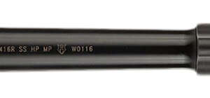 Ballistic Advantage BABL308019PQ Premium Series  308 Win 16" Threaded Hanson Profile, Midlength with Low Pro Gas Block, Black QPQ 4150 Chrome Moly Vanadium Steel, Fits AR-10