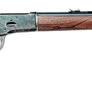 Cimarron AS611 1892 Cogburn Carbine 45 Colt (LC) 10+1 20" Blued Octagon Barrel, Color Case Hardened Receiver, Walnut Furniture
