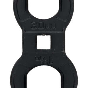 Wheeler 1199466 Barrel Nut Crowfoot Wrench Black Steel