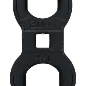 Wheeler 1199467 Barrel Nut Crowfoot Wrench Black Steel