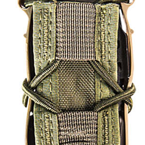 High Speed Gear 11PT00OD TACO Mag Pouch Single, OD Green Nylon, Mounts to MOLLE & 2" Wide Belts