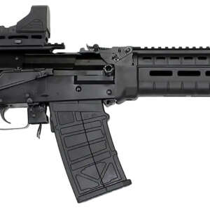JTS Shotgun M12AKT2.1 M12AK T1 12 Gauge Semi-Auto 5+1 (2.75") 3" 18.70" Chrome-Lined Barrel, Black, M-Lok Handgaurd, Fixed Stock, Adj. Gas Block, 3 Chokes, Includes Red Dot
