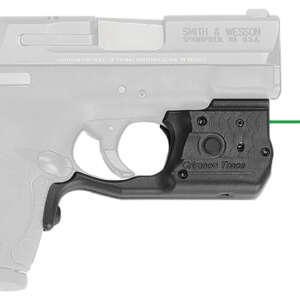 Crimson Trace 0158401 Laserguard Pro Fits S&W M&P Shield & M&P Shield M2.0 9mm/40 S&W, Green Laser/White Light Black Polymer