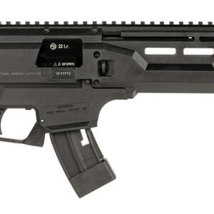 CZ-USA 91368 Scorpion EVO 3 22 LR 10+1 16" Black Threaded Steel Barrel, Picatinny Rail Receiver, M-LOK Handguards, Black Folding/Telescoping Stock, Black Polymer Grips