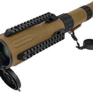 Steiner 2918 TS740  Straight Body 7-40x60mm 1/2 Mil Dot Reticle, Coyote Brown