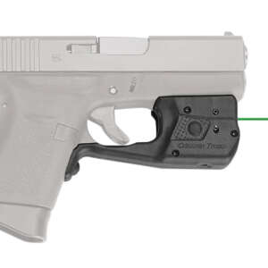 Crimson Trace 0158601 Laserguard Pro Compatible w/Glock 42/43/43X/48, Green Laser/White Light