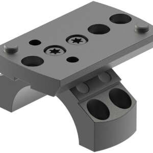 Leupold 175541 DeltaPoint Pro Ring Mount Matte Black Aluminum 1" Tube Picatinny/Weaver