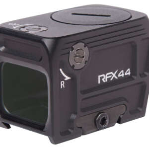 Viridian 9810109 RFX44  Black 1 x 21 mm x 16.5mm 5 MOA Green Dot ACRO/Glock MOS Footprint