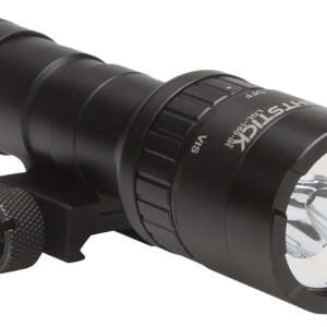 Nightstick LGL180IR Dual-Beam Long Gun Light Kit with IR Illuminator  Black Anodized Hardcoat 1100 Lumens White LED 940 nM Infrared