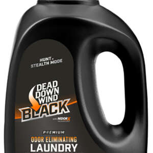 Dead Down Wind 117400 Black Premium Laundry Detergent Odor Eliminator Unscented Scent 40 oz Jug