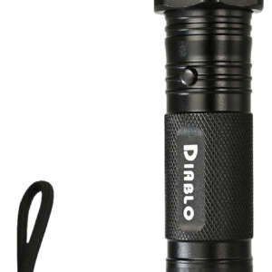 SKYLINE USA INC TLSGGDD Stun Gun Diablo Black Aluminum Features Flashlight