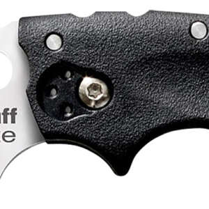 Cold Steel CS20LTZ Tuff Lite  2.50" Folding Sheepsfoot Plain AUS-8A SS Blade, 3.50" Black Textured Griv-Ex Handle