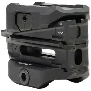 Strike Industries T1VOMBK Strike Variable Optic Mount for Aimpoint Micro standard  Black Anodized