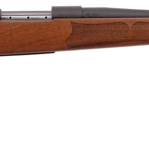 Weatherby VWR223RR0T Vanguard Camilla Compact 223 Win 5+1 20" Matte Blued, Matte Blued Drilled & Tapped Steel Receiver, Grade A Turkish Walnut Monte Carlo Wood Stock