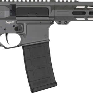 CMMG 30AB20FTNG Banshee MK4 300 Blackout 30+1 12.50" Black Nitride Medium Taper Threaded Barrel, EML 7" M-LOK Handguards, Tungsten Cerakote Aluminum Picatinny Rail Receiver, CMMG Zeroed Grips