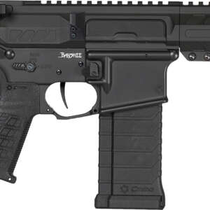 CMMG 54AE10FAB Banshee MK4 5.7x28mm 32+1, Black Nitride Medium Taper Threaded Barrel, EML 11" M-LOK Handguards, Black Armor Cerakote Aluminum Picatinny Rail Receiver, CMMG Zeroed Grips
