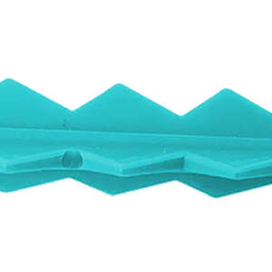 Targettack Llc  Targettack  Teal Green Polycarbonate Plastic 3" For Paper/Vinyl Targets 12 Pack