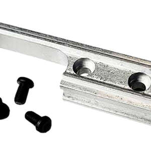 Crickett KSA031ALSS Scope Mount Kit 3/8"  Silver
