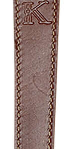 Chipmunk 80021 Rifle Sling  Brown Leather Adjustable OAL