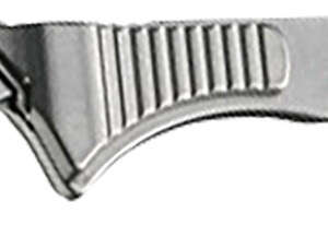 Hogue 35874 Expel  2.050" Fixed High Carbon Steel Blade, Orange G10 Scales/SS Handle, Includes 3 #60 & 2 #70 blades.