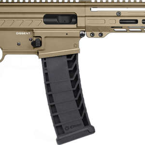 CMMG 94AC80FCT Dissent BR4 *CA Compliant 9mm Luger 10+1 16.10" Black Nitride Threaded Barrel, Coyote Tan Cerakote Picatinny Rail Aluminum Receiver, Magpul SGA Black Polymer Stock