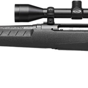 Savage Arms 32017 Axis XP Combo 308 Win 4+1 22" Matte Black Button Rifled Barrel, Matte Black Drilled & Tapped Carbon Steel Receiver, Fixed Sporter Black Synthetic Stock, Weaver 3-9x40mm, Left Hand