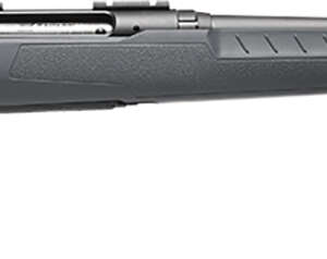 Savage Arms 32126 Axis 2 Compact 400 Legend 4+1 20" Matte Black Heavy Sporter Barrel, Matte Black Drilled & Tapped Carbon Steel Receiver, Fixed Gray Synthetic Stock, Left Hand