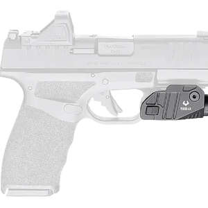Viridian 9300048 CTL Custom for Springfield Hellcat Pro  Black Anodized 525 Lumens White LED