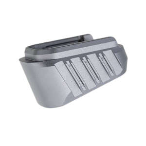 Tyrant CNC TDHCATMAGEX3GREY Hellcat Magazine Extension Fits Springfield Hellcat Pro Grey 7000 Series Aluminum