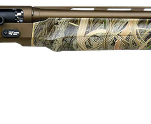 Gforce Arms GFTWO1228MO2 Two  12 Gauge Semi-Auto 3" 28" Bronze Cerakote Vent Rib Barrel, Bronze Cerakote Receiver, Adj Shim Mossy Oak Habitat Synthetic Stock