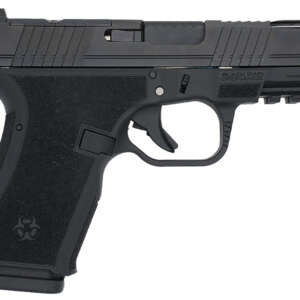 Black Rain Ordnance FLP9MMBLK   Compact Frame 9mm 15+1 4" Stainless Steel Slide