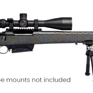 Horizon Firearms RF019C502216C20 Vandal Carbon II 7mm Back Country 22" Black Fluted Barrel, Black Drilled & Tapped Receiver, Black Iota EKO X Carbon Fiber Stock
