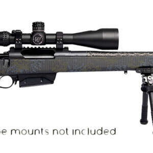 Horizon Firearms RF019C392216C20 Vandal Carbon II 7mm PRC 22" Black Fluted Barrel, Black Drilled & Tapped Receiver, Black Iota EKO X Carbon Fiber Stock