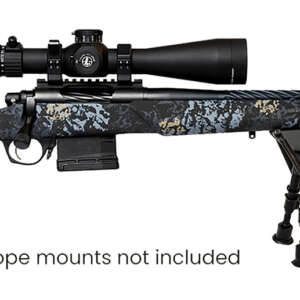 Horizon Firearms RF017S221814T19 Vandal Prime 22 Creedmoor 18" Black Spiral Fluted Threaded Barrel, Drilled & Tapped Receiver, Textured Iota EKO Carbon Fiber Stock