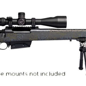 Iota Outdoors RF019C212216C20 Vandal Carbon II 300 Win Mag 22" Black Fluted Barrel, Black Drilled & Tapped Receiver, Black Iota EKO X Carbon Fiber Stock