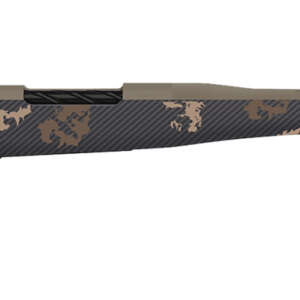 Fierce Firearms TWROG7PRC20BRS Twisted Rogue 7mm PRC 20" Smoked Bronze Cerakote Steel Threaded Barrel, Drilled & Tapped Steel Receiver LR Negative Comb, Sonora Ambush Camo Carbon Fiber Stock