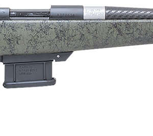 Howa HCE6ARCGRN 1500 Carbon Elevate 6mm ARC 20" Carbon Fiber Wrapped Threaded Barrel, Black Drilled & Tapped Steel Receiver, Fixed Stocky's OD Green w/Black Webbing Synthetic Stock, Right Hand