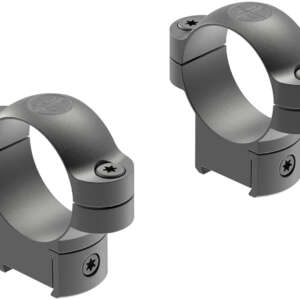 Leupold 177365   Black Steel 30mm Tube Medium Fits CZ 527